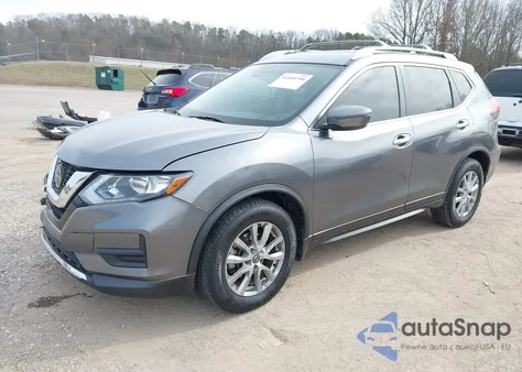 2020 Nissan Rogue Sv Fwd из США, поврежденный, VIN KNMAT2MT6LP530139